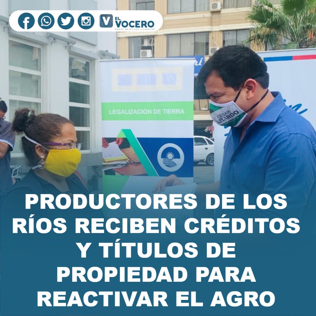 PRODUCTORES DE LOS RÍOS RECIBEN CRÉDITOS Y TÍTULOS DE PROPIEDAD PARA REACTIVAR EL AGRO