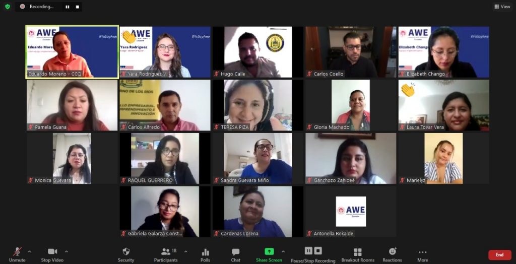 PREFECTURA DE LOS RÍOS ELIGIÓ COORDINADORAS DEL PROGRAMA AWE