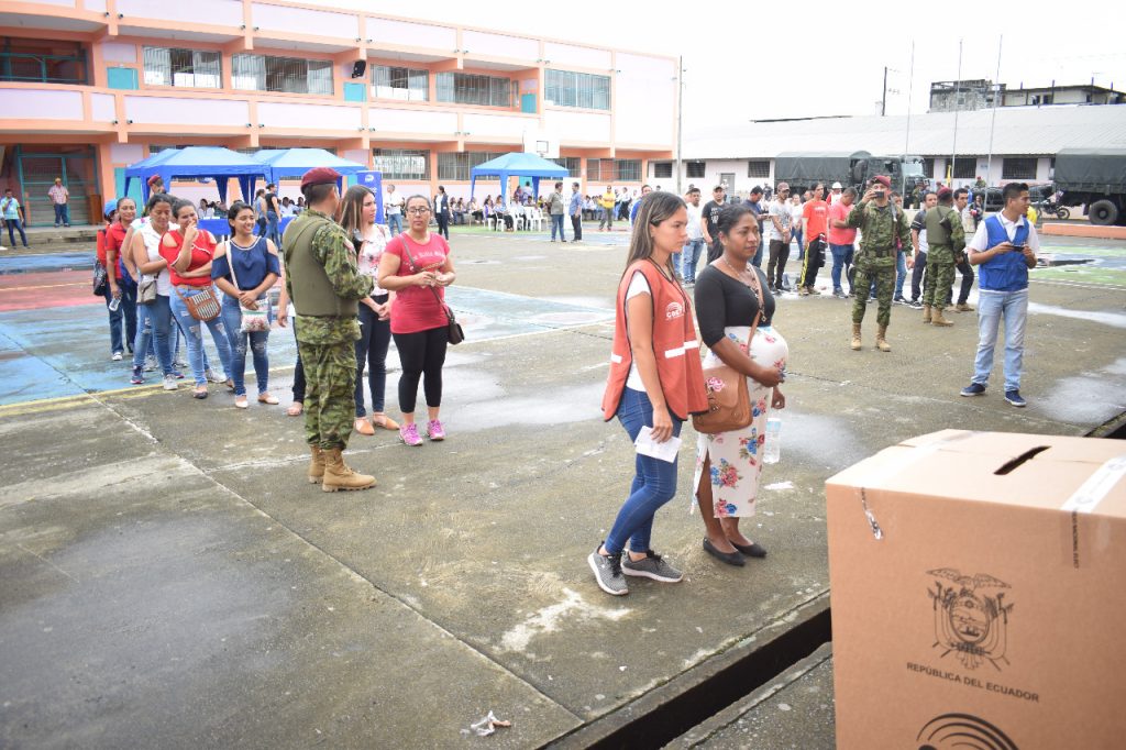 CNE Los Ríos realizó Primer Simulacro Electoral