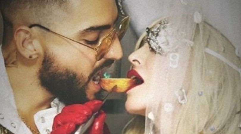 Juntos por primera vez: Madonna y Maluma presentaron «Medellín»