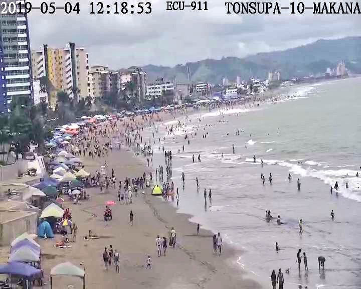 455 mil turistas se movilizaron durante el feriado en Ecuador
