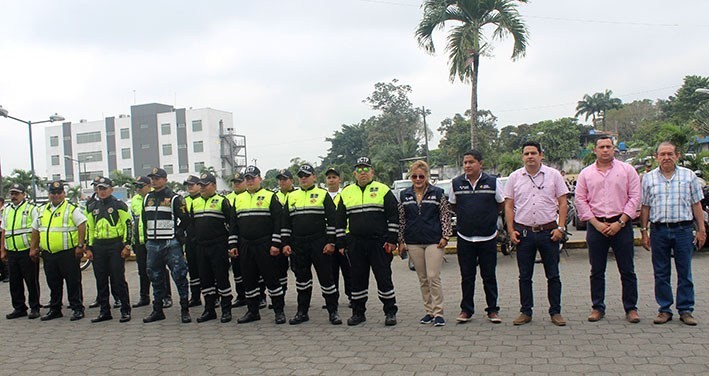 CTE refuerza operativos policiales dentro de la ciudad