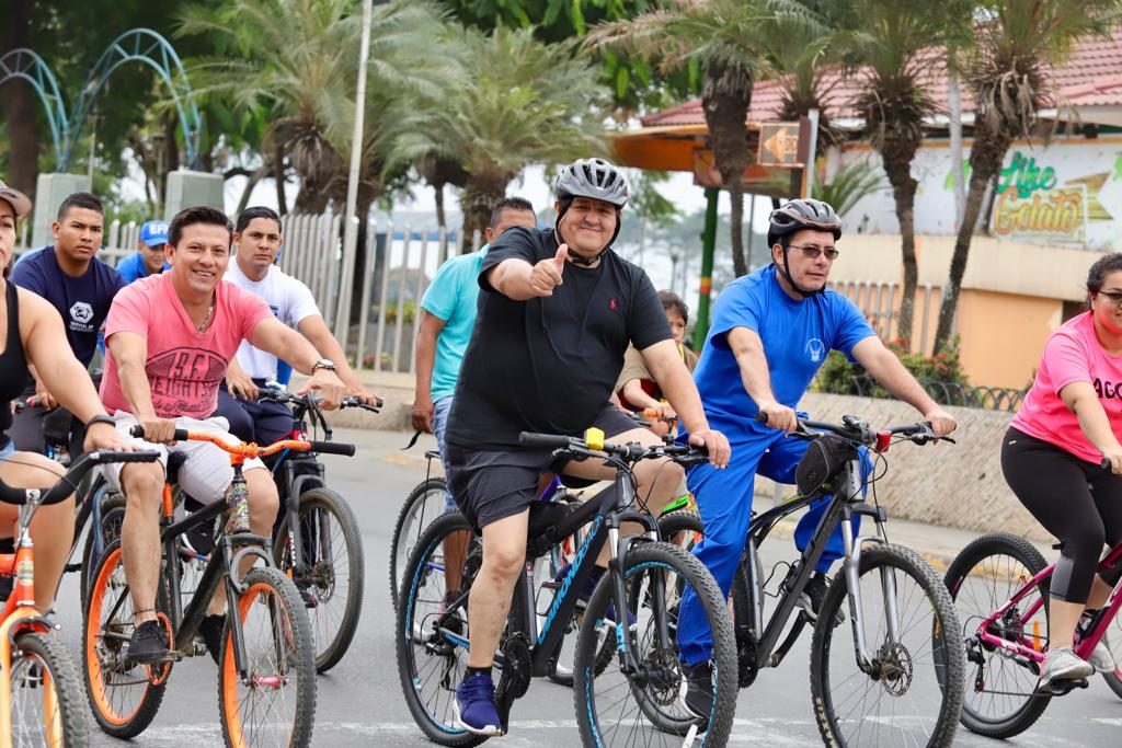 Ciclopaseo familiar continúa fomentando el deporte en Babahoyo