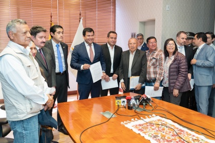 Asamblea Nacional testigo de la firma del acta de compromiso con los jubilados