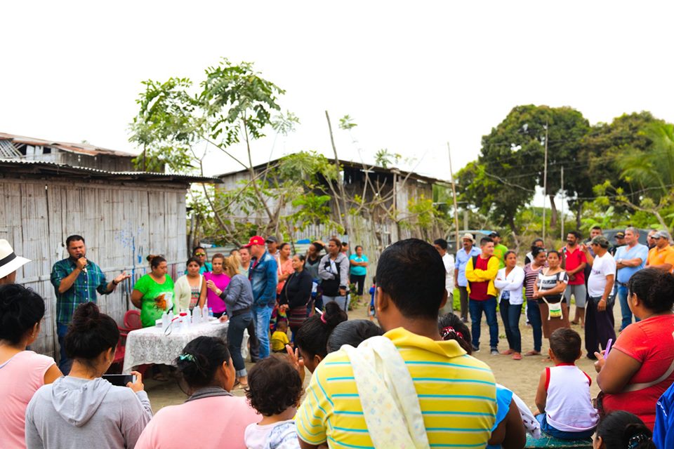 Sector «El Arenal» es visitado por el Alcalde