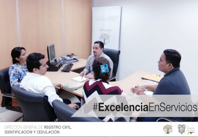 Se coordinan acciones con el Registro Civil a favor de usuarios de proyectos sociales