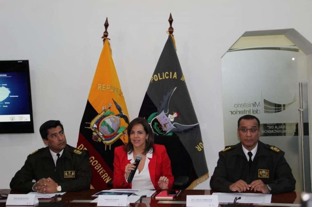 Más de 300 detenidos en 37 operativos simultáneos en Ecuador