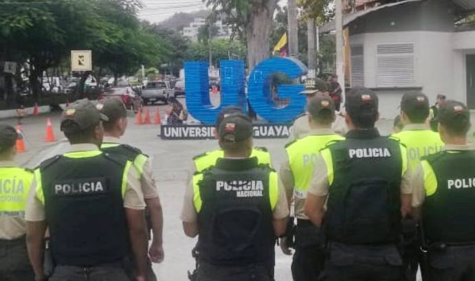 Detienen a presuntos responsables de atentados con explosivos en Universidad de Guayaquil