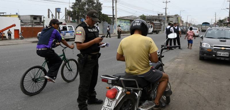 47 % de reducción de delitos en Milagro por restricción a motos