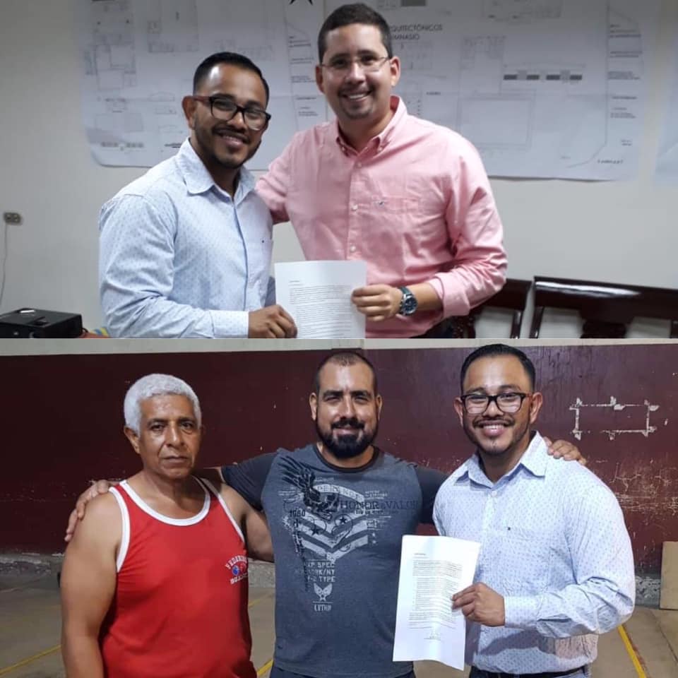 Roberto Figueroa fue oficializado como el presidente del Comité Provisional de la disciplina de Boxeo