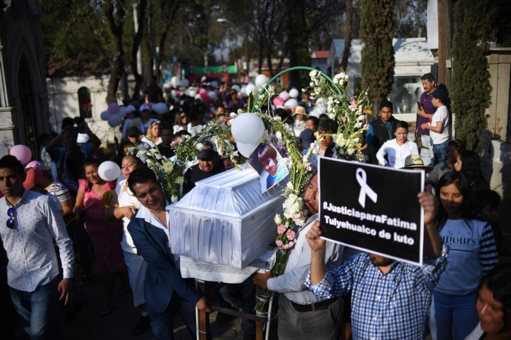 Fiscalía identifica a dos posibles implicados de la desaparición y muerte de Fátima