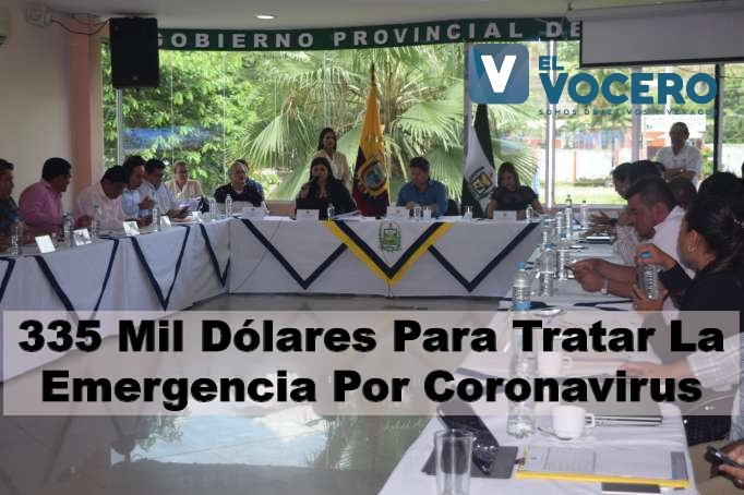 335 mil dólares para tratar la emergencia por coronavirus