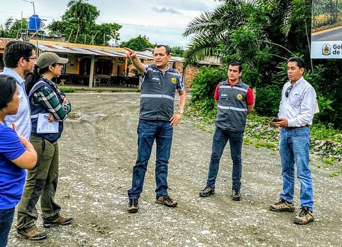 Dirección de Gestión Ambiental del Gobierno de Los Ríos realizó recorrido previo a ejecución de obra