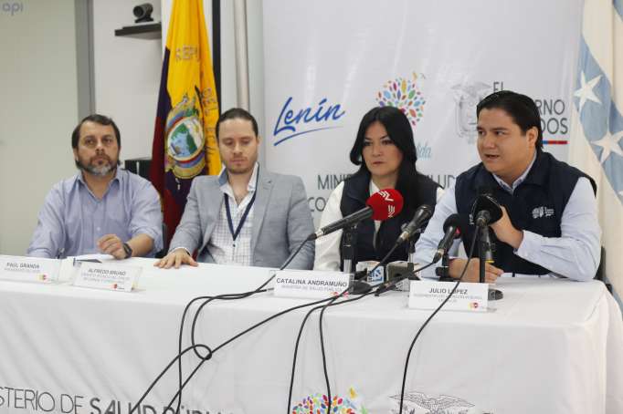 Salud reitera 6 únicos casos de personas enfermas con coronavirus en Ecuador