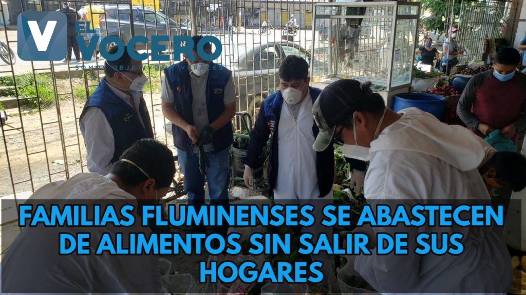 FAMILIAS FLUMINENSES SE ABASTECEN DE ALIMENTOS SIN SALIR DE SUS HOGARES