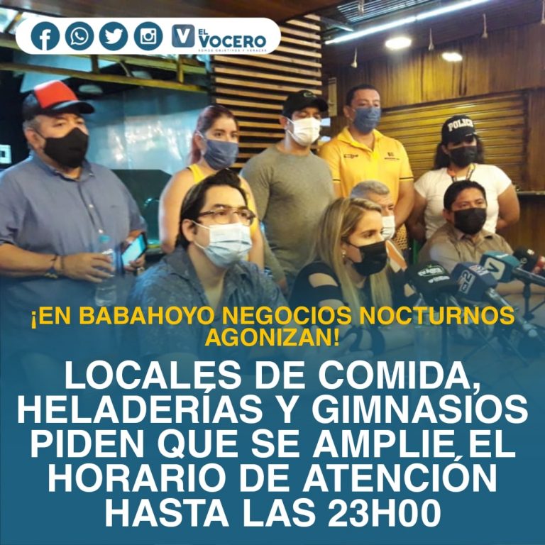 LOCALES DE COMIDA, HELADERÍAS Y GIMNASIOS PIDEN QUE SE AMPLIEN HORARIOS HASTA LAS 23H00