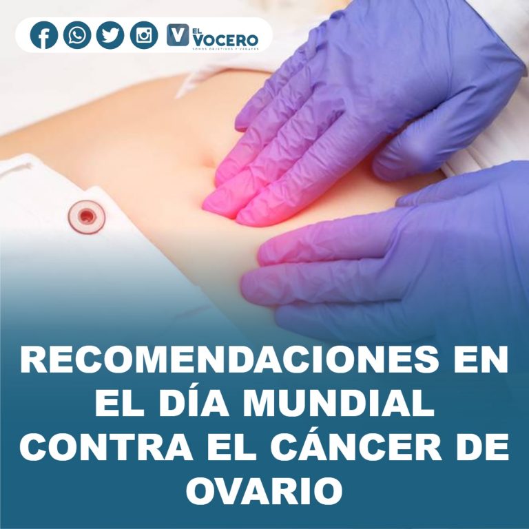 RECOMENDACIONES EN EL DÍA MUNDIAL CONTRA EL CÁNCER DE OVARIO