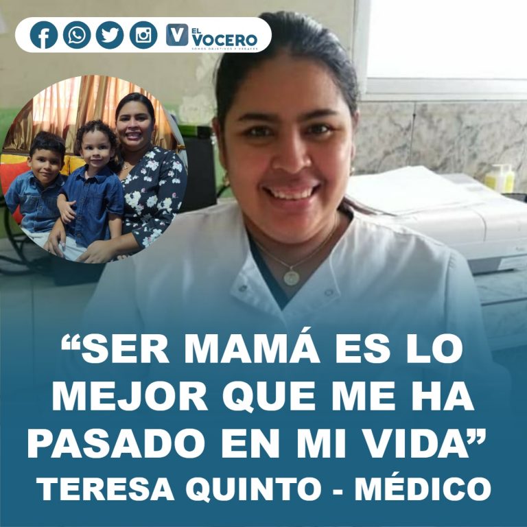 TERESA QUINTO, “SER MAMÁ ES LO MEJOR QUE ME HA PASADO EN MI VIDA”