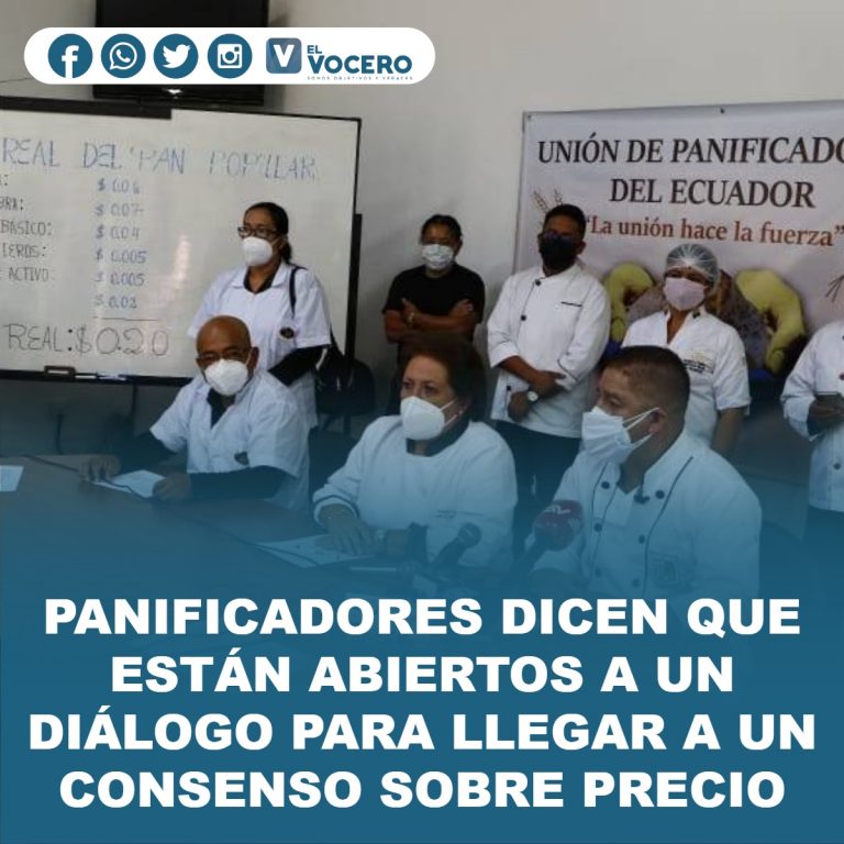PANIFICADORES DICEN QUE ESTÁN ABIERTOS A UN DIÁLOGO PARA LLEGAR A UN CONSENSO SOBRE PRECIO