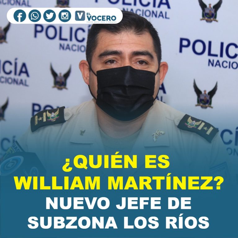 ¿QUIÉN ES WILLIAM MARTÍNEZ?, NUEVO JEFE DE SUBZONA LOS RÍOS