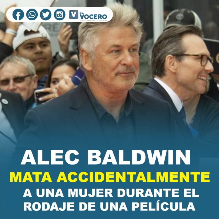 ALEC BALDWIN MATA ACCIDENTALMENTE A UNA MUJER DURANTE EL RODAJE DE UNA PELÍCULA