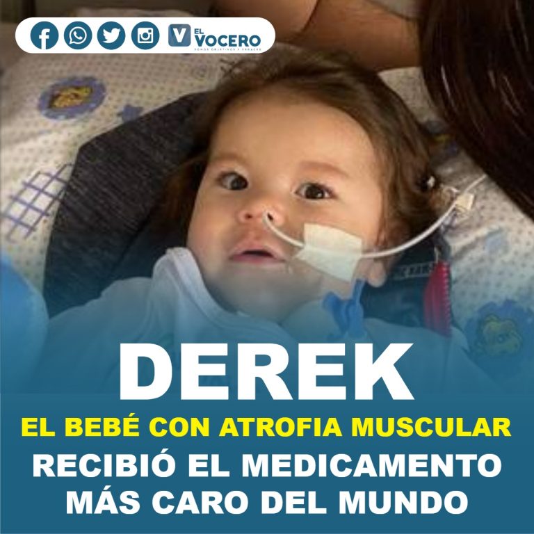 DEREK, EL BEBÉ CON ATROFIA MUSCULAR ESPINAL YA RECIBIÓ EL MEDICAMENTO MÁS CARO DEL MUNDO
