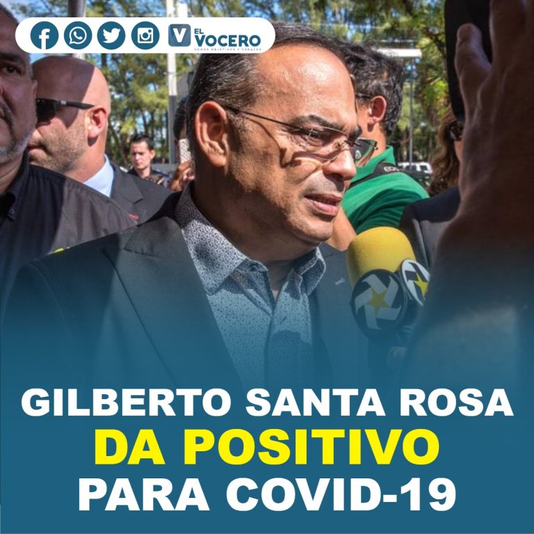 GILBERTO SANTA ROSA DA POSITIVO PARA COVID-19