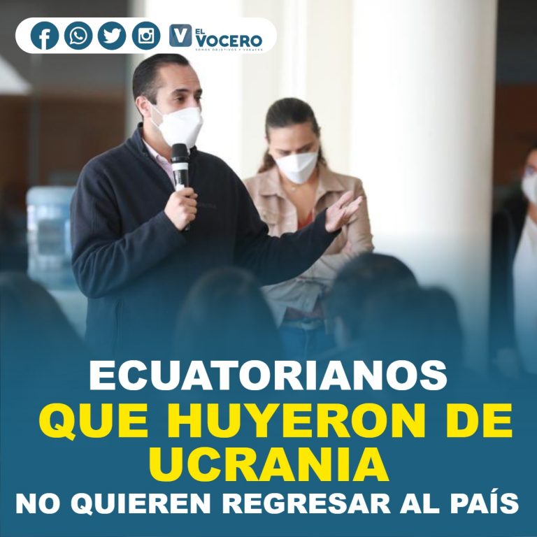 ECUATORIANOS QUE HUYERON DE UCRANIA NO QUIEREN REGRESAR AL PAÍS