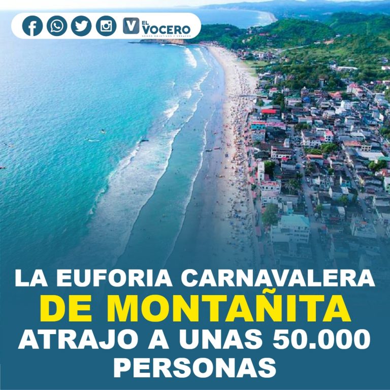 LA EUFORIA CARNAVALERA DE MONTAÑITA ATRAJO A UNAS 50.000 PERSONAS; AUTORIDADES REVISAN ACCIONES TRAS EXCESOS