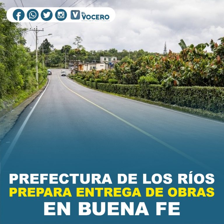 PREFECTURA DE LOS RÍOS PREPARA ENTREGA DE OBRAS EN BUENA FE