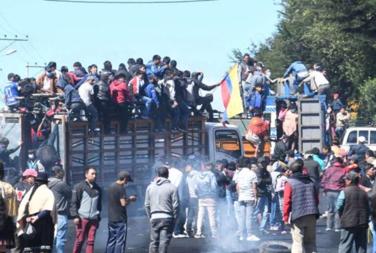 LA ECONOMÍA ECUATORIANA SE DESACELERÓ POR LAS PARALIZACIONES DE JUNIO DE 2022