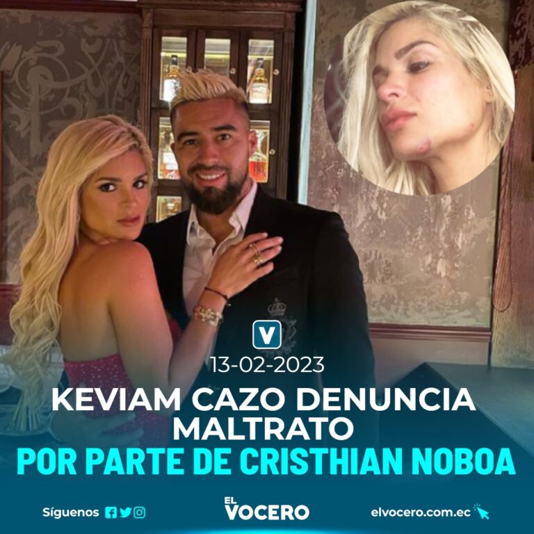 KEVIAM CAZO DENUNCIA MALTRATO POR PARTE DE CRISTHIAN NOBOA