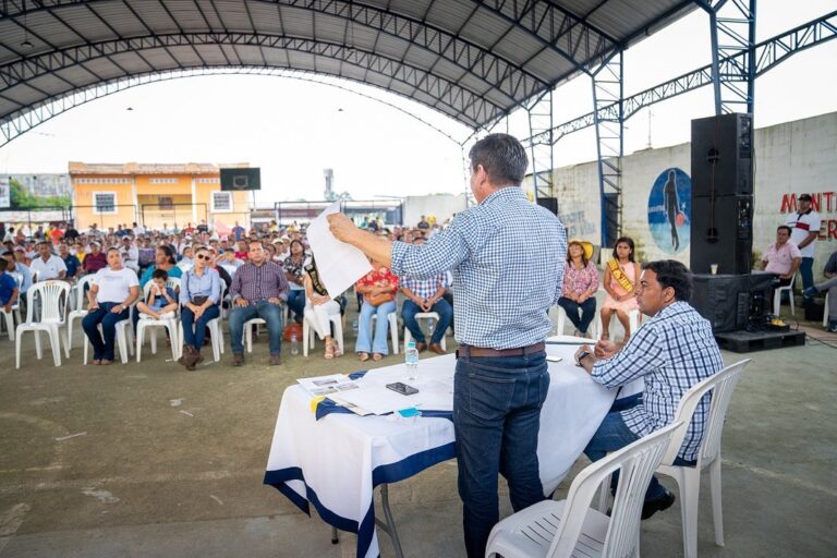 PREFECTURA DE LOS RÍOS// PREFECTO TERÁN VISITÓ JAUNECHE